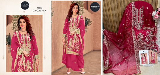 1036A Mehboob Tex Pakistani Salwar Suits
