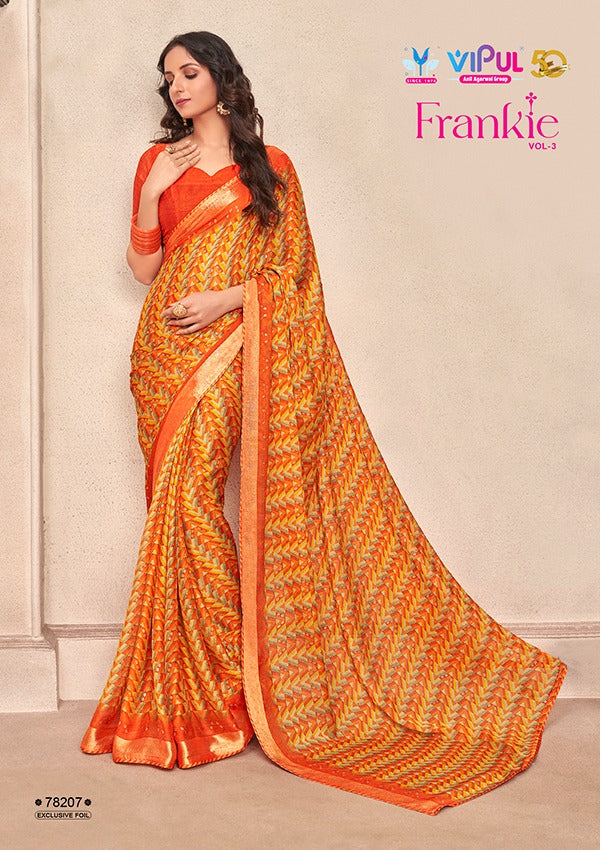 78207 Frankie Vol 3 Vipul Sarees