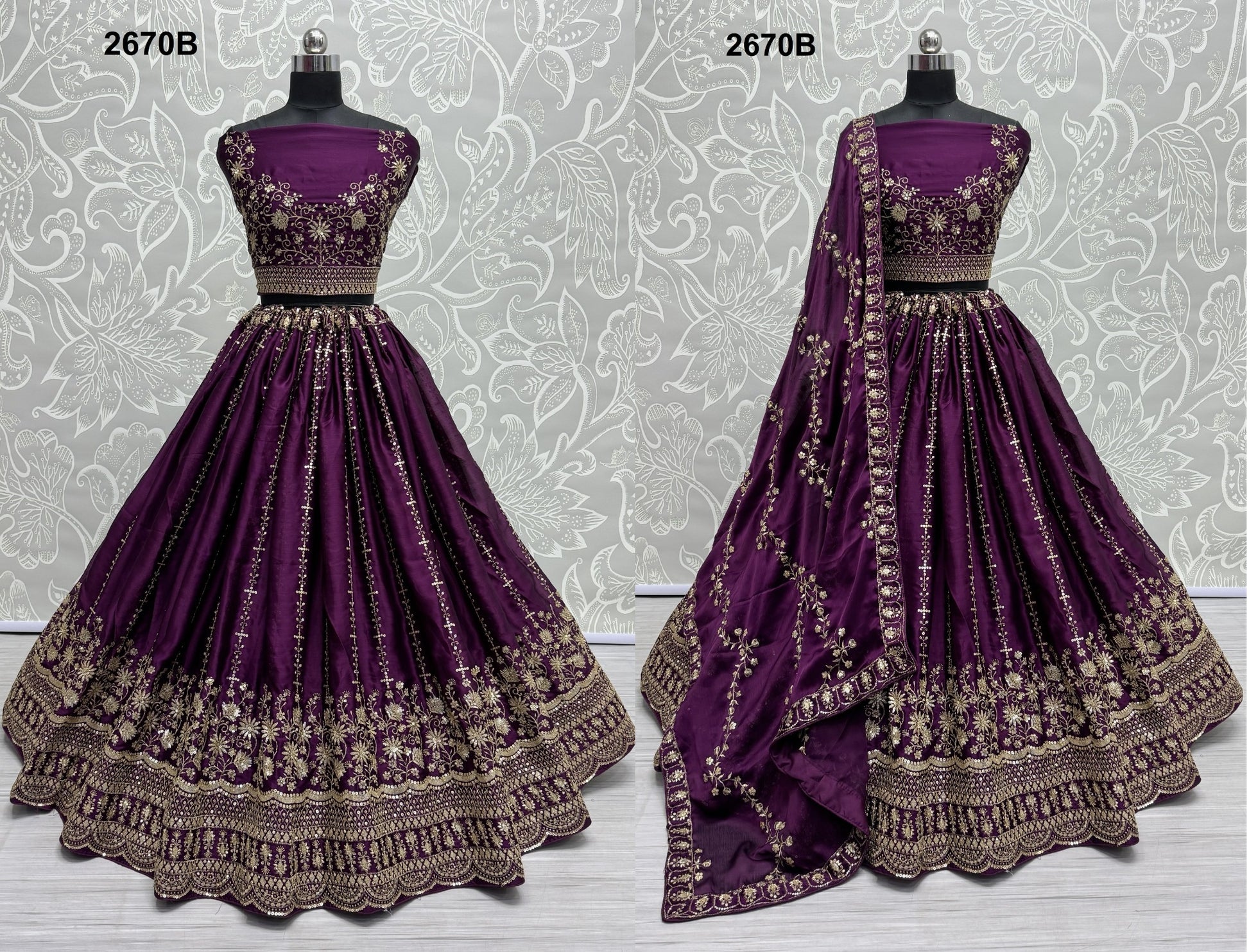 2670B Anjani Art Lehenga Choli