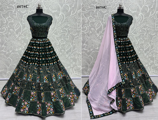 2678C Anjani Art Lehenga Choli