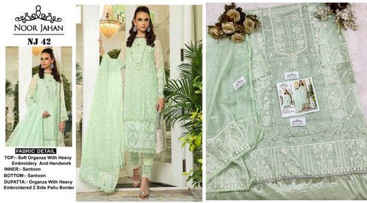 Nj-42 Noor Jahan Pakistani Salwar Suits