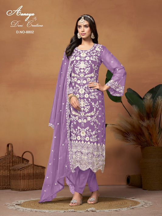 8802 Aanaya Vol 188 Dani Creation Pakistani Salwar Suits