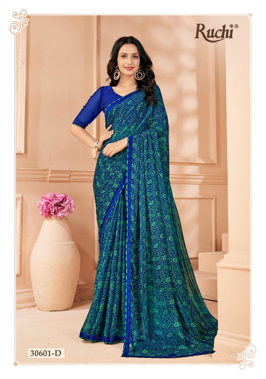 30601D Vanilla Ruchi Sarees