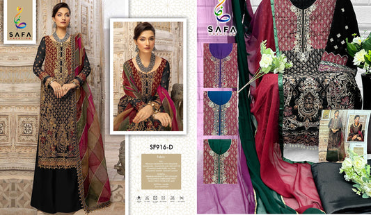 916D Safa Creation Pakistani Salwar Suits
