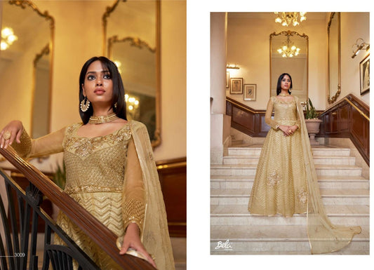 3009 Sabhyata Bela Fashion Unstitched Suits