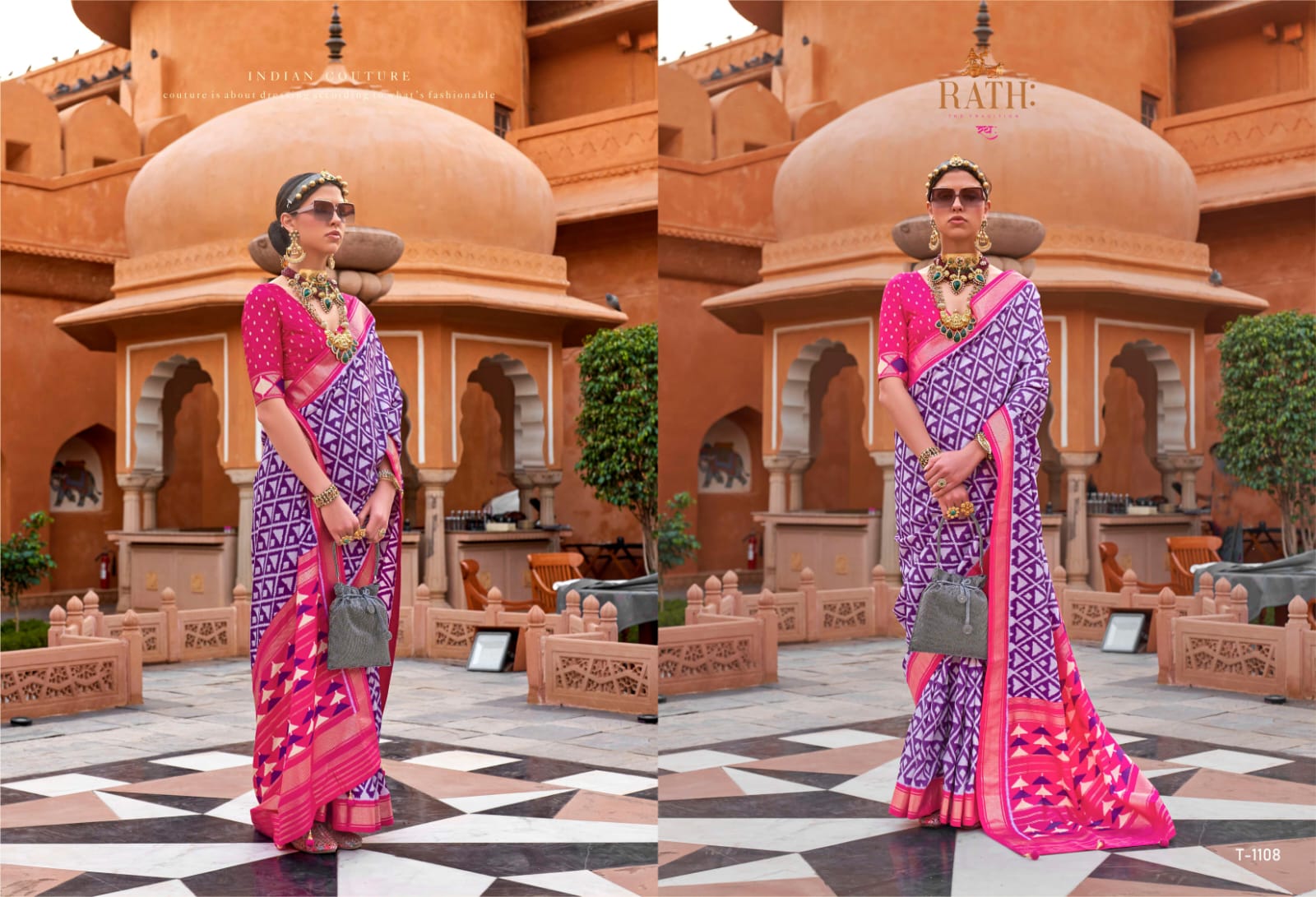 1108 Aarambh Rath Sarees