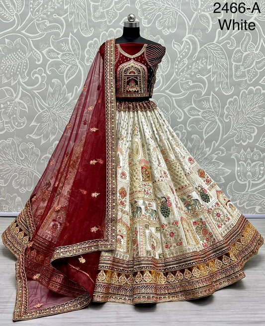 2466A Anjani Art Lehenga Choli