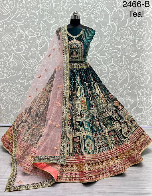 2466B Anjani Art Lehenga Choli