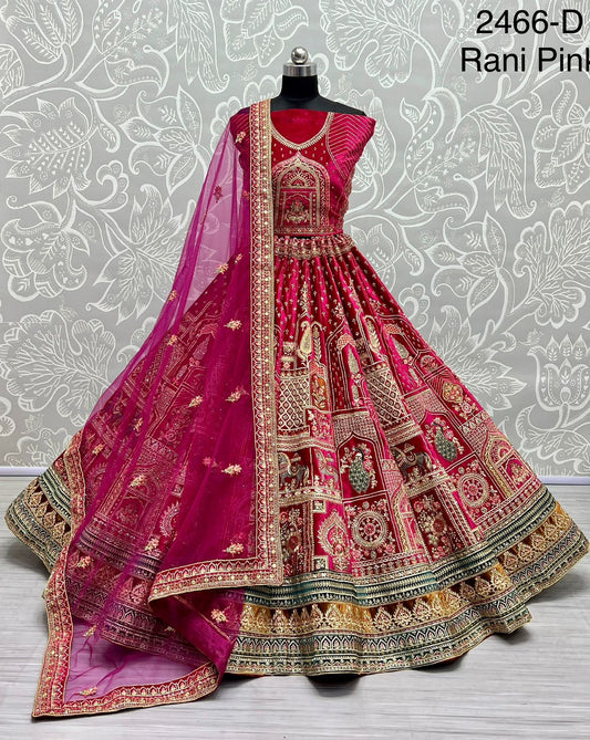 2466D Anjani Art Lehenga Choli