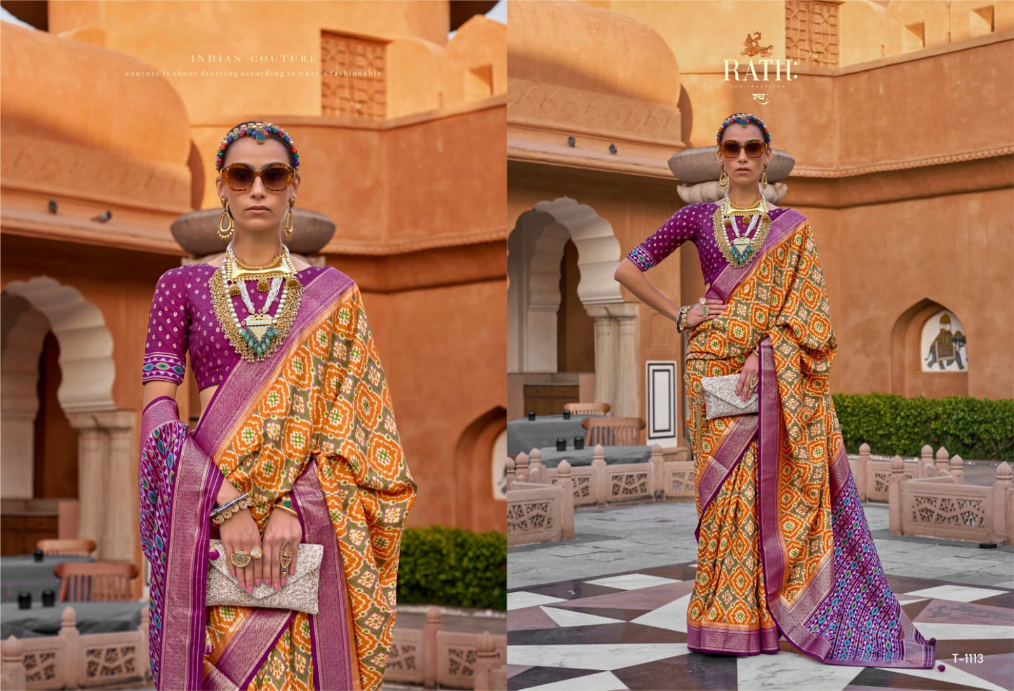 1113 Aarambh Rath Sarees