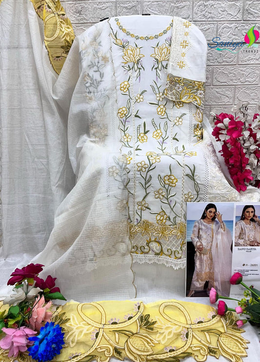 26001 Rang Rasiya Vol 26 Saniya Trendz Chikankari Pakistani Salwar Suits