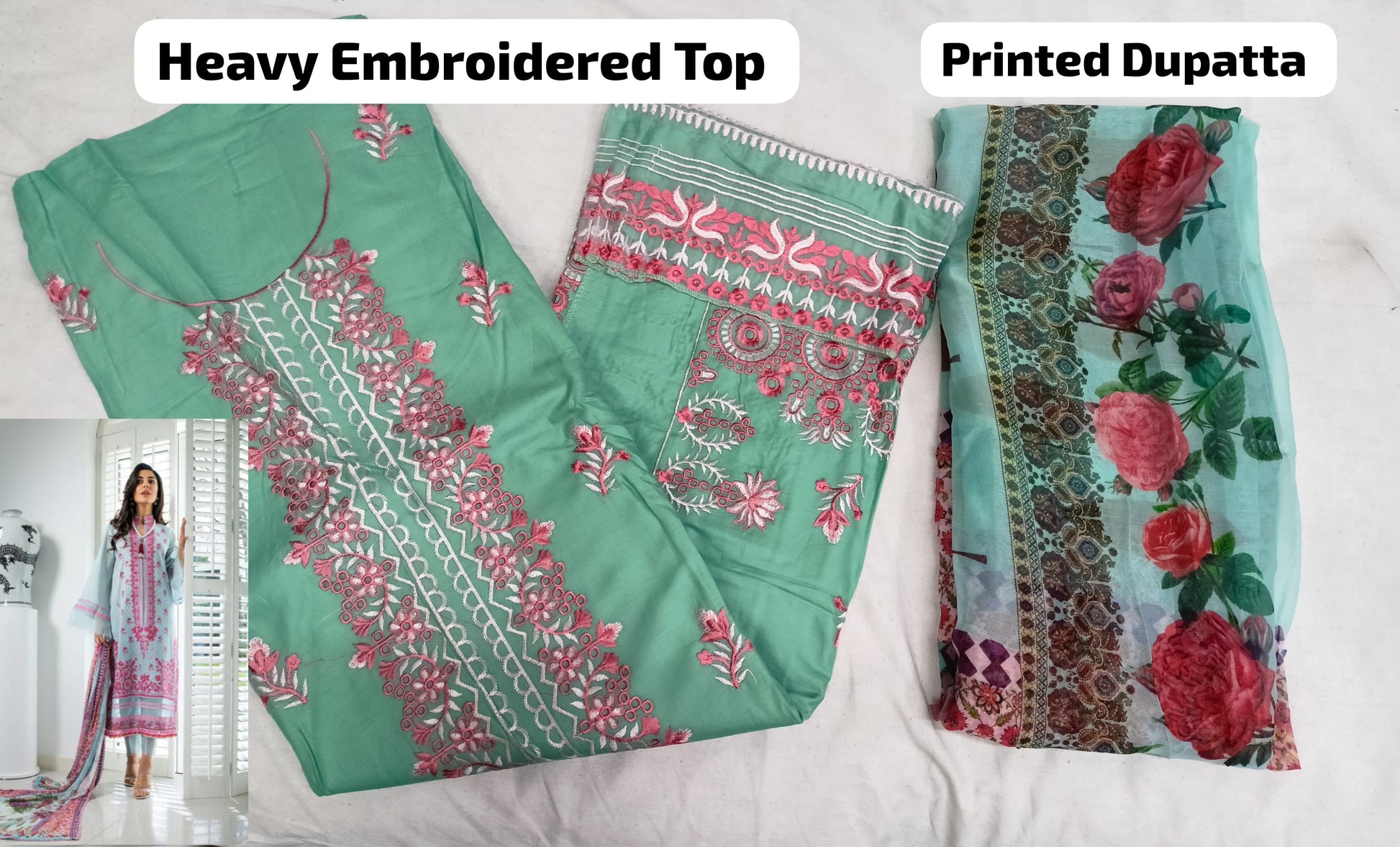 26001 Rawayat Pure Cotton Pakistani Salwar Suits