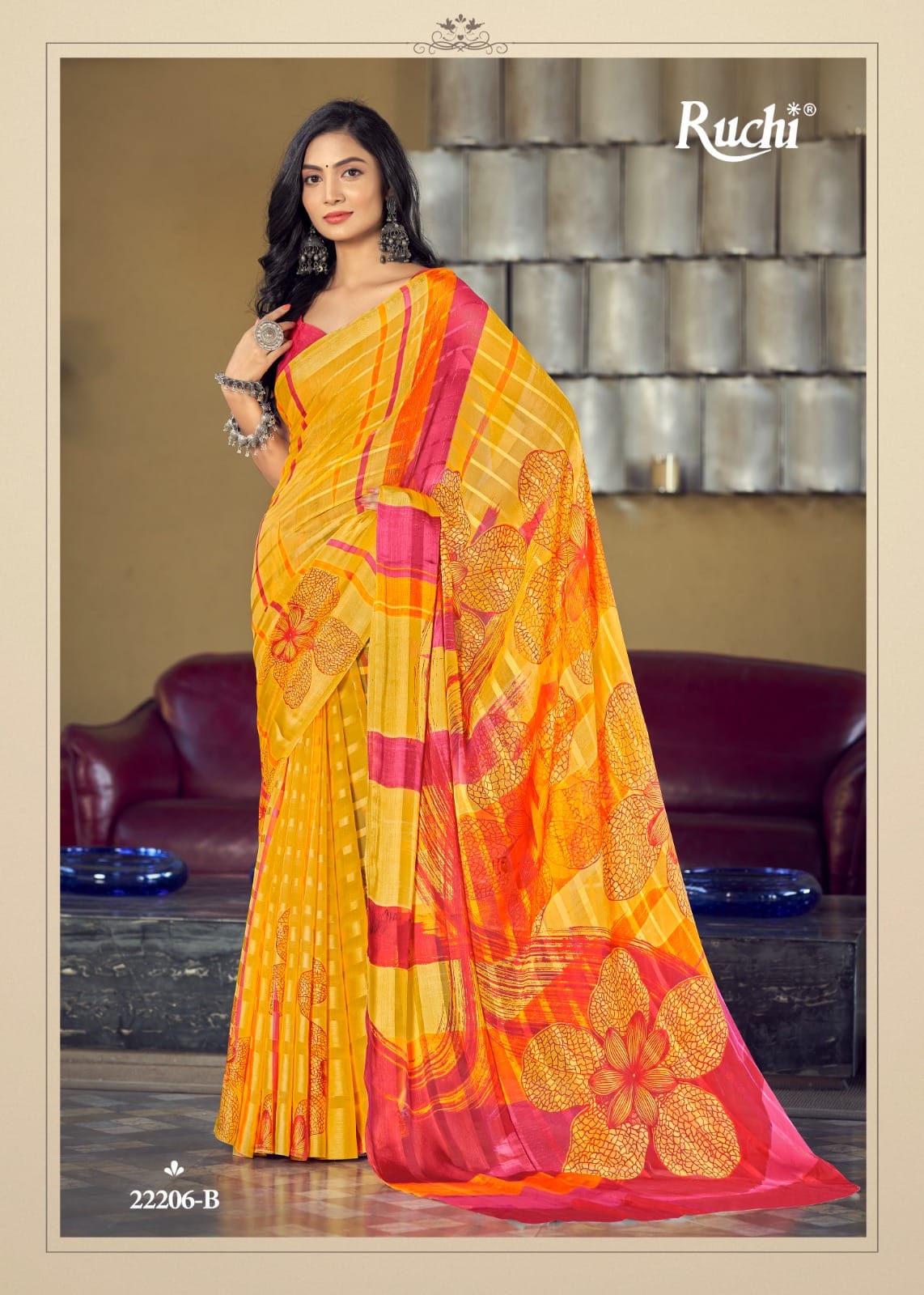 22206-B Vartika Ruchi Sarees