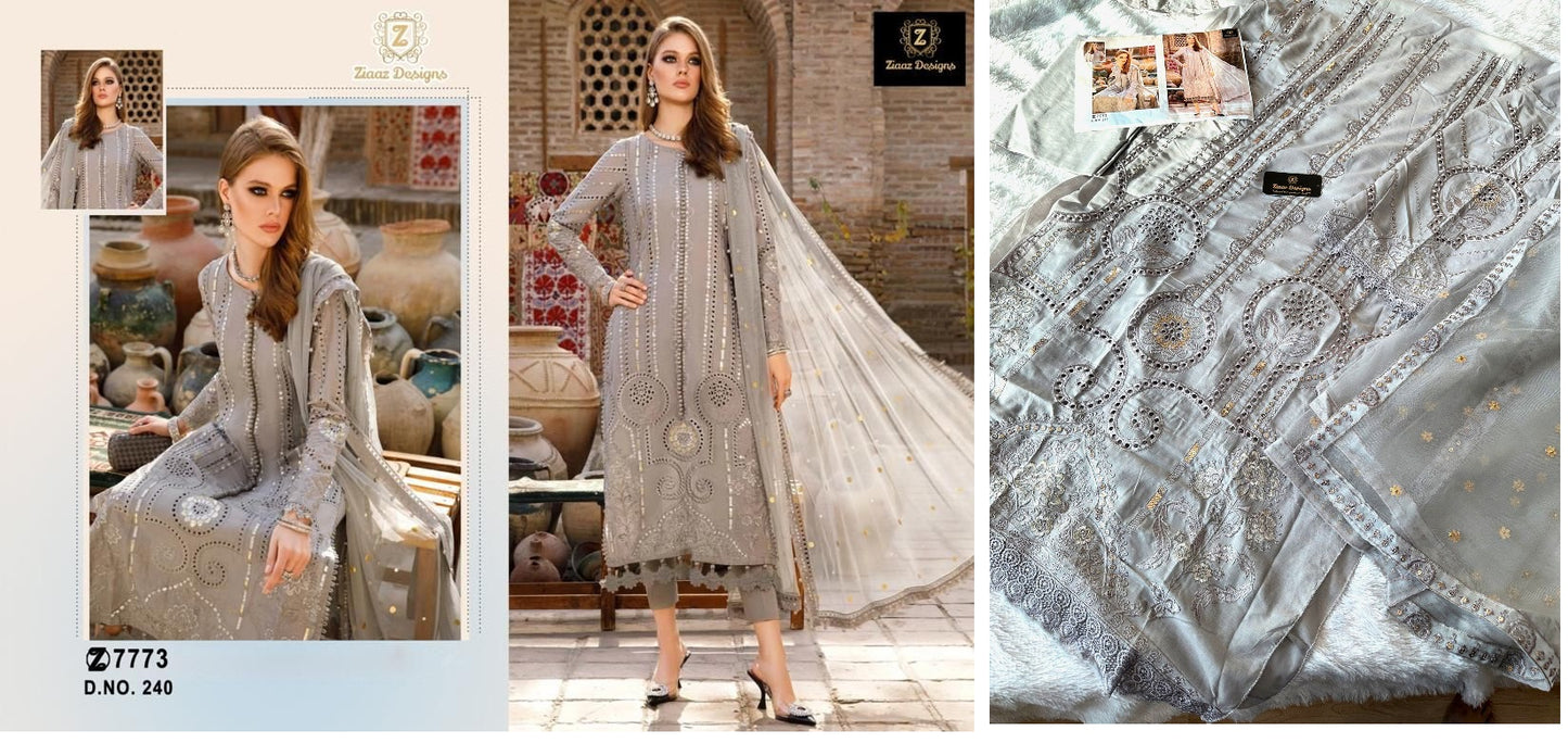 240 Ziaaz Designs Pakistani Salwar Suits