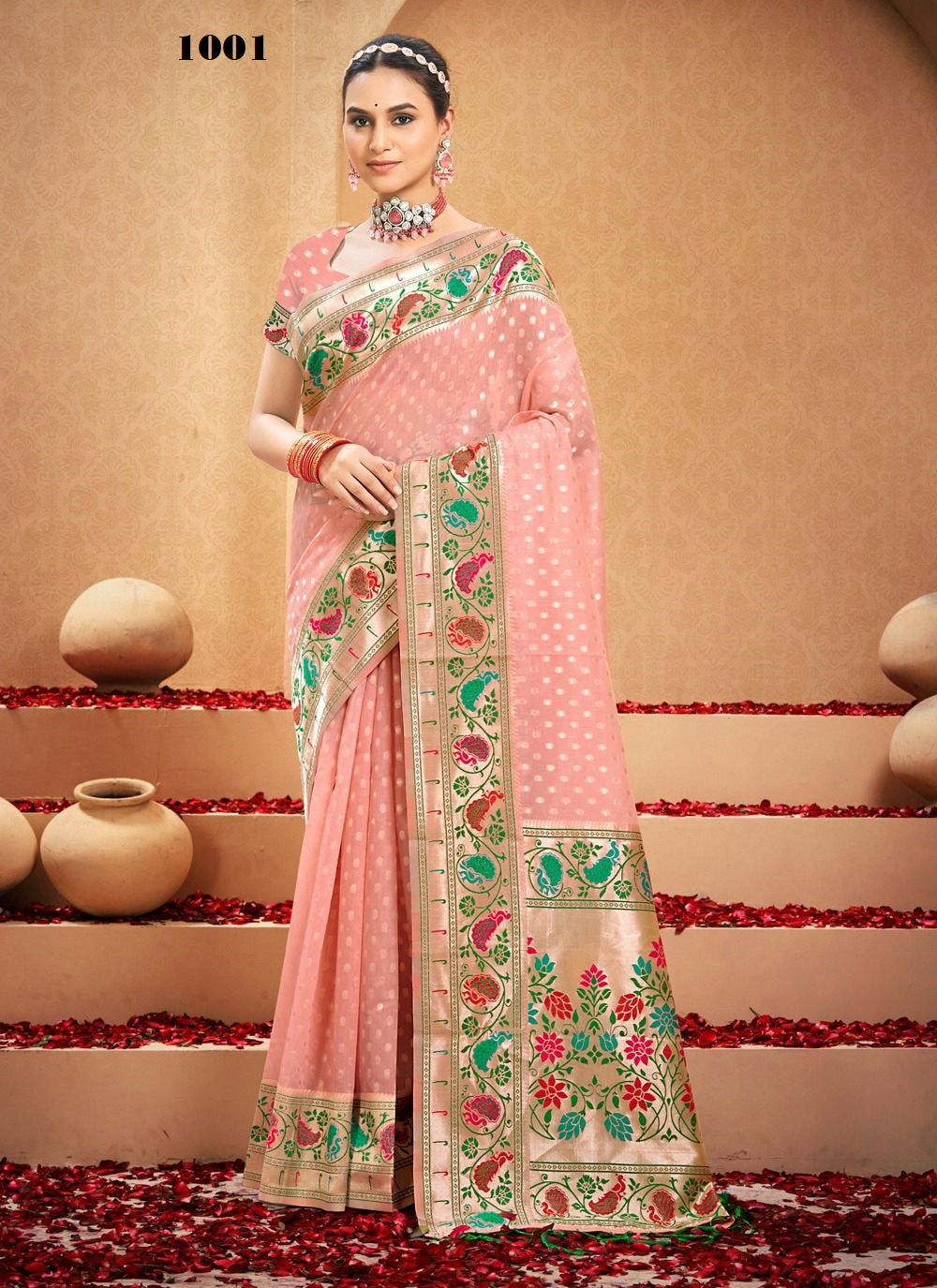 1001 Shahi Bunawat Sarees