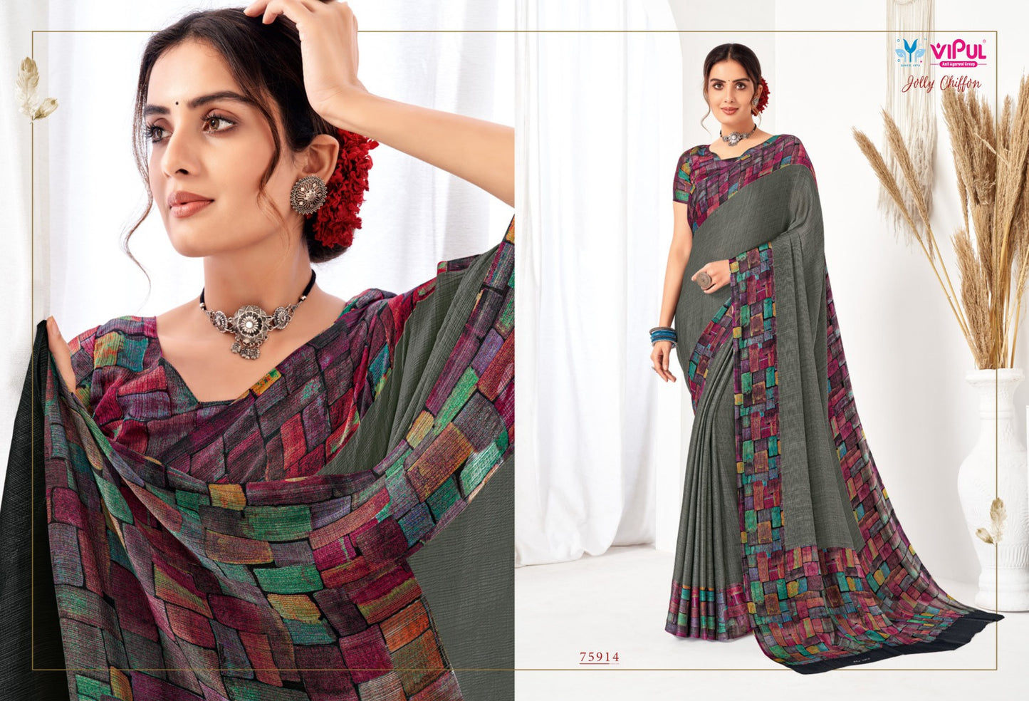 75914 Jolly Vipul Sarees