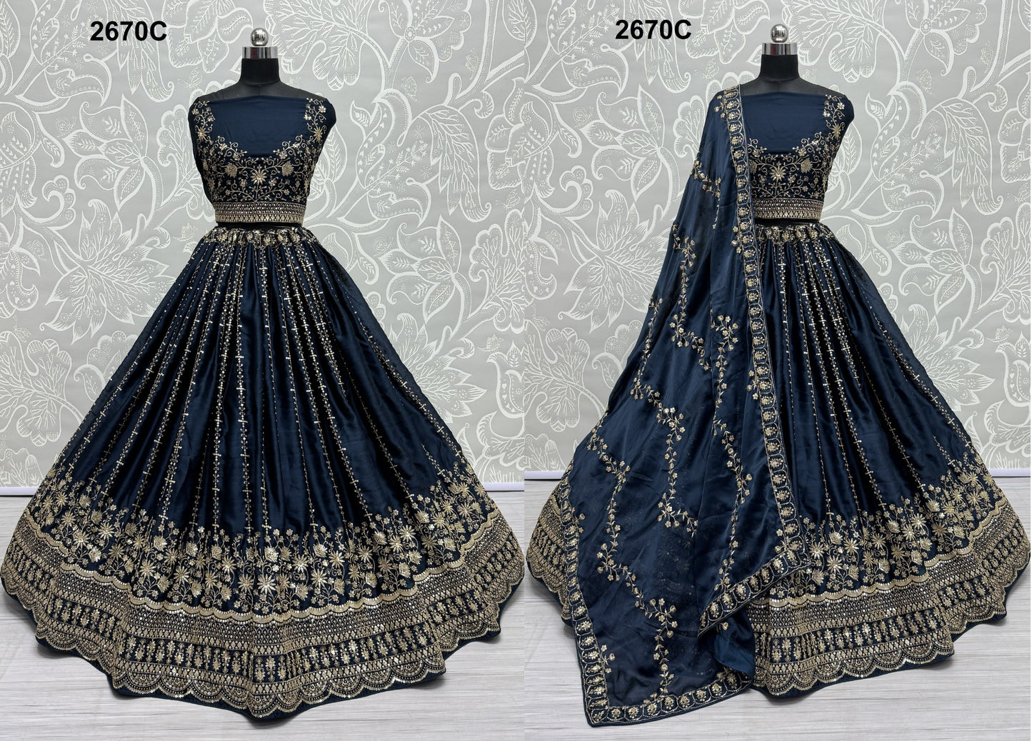 2670C Anjani Art Lehenga Choli
