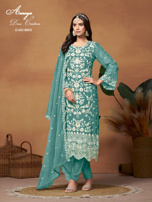 8803 Aanaya Vol 188 Dani Creation Pakistani Salwar Suits