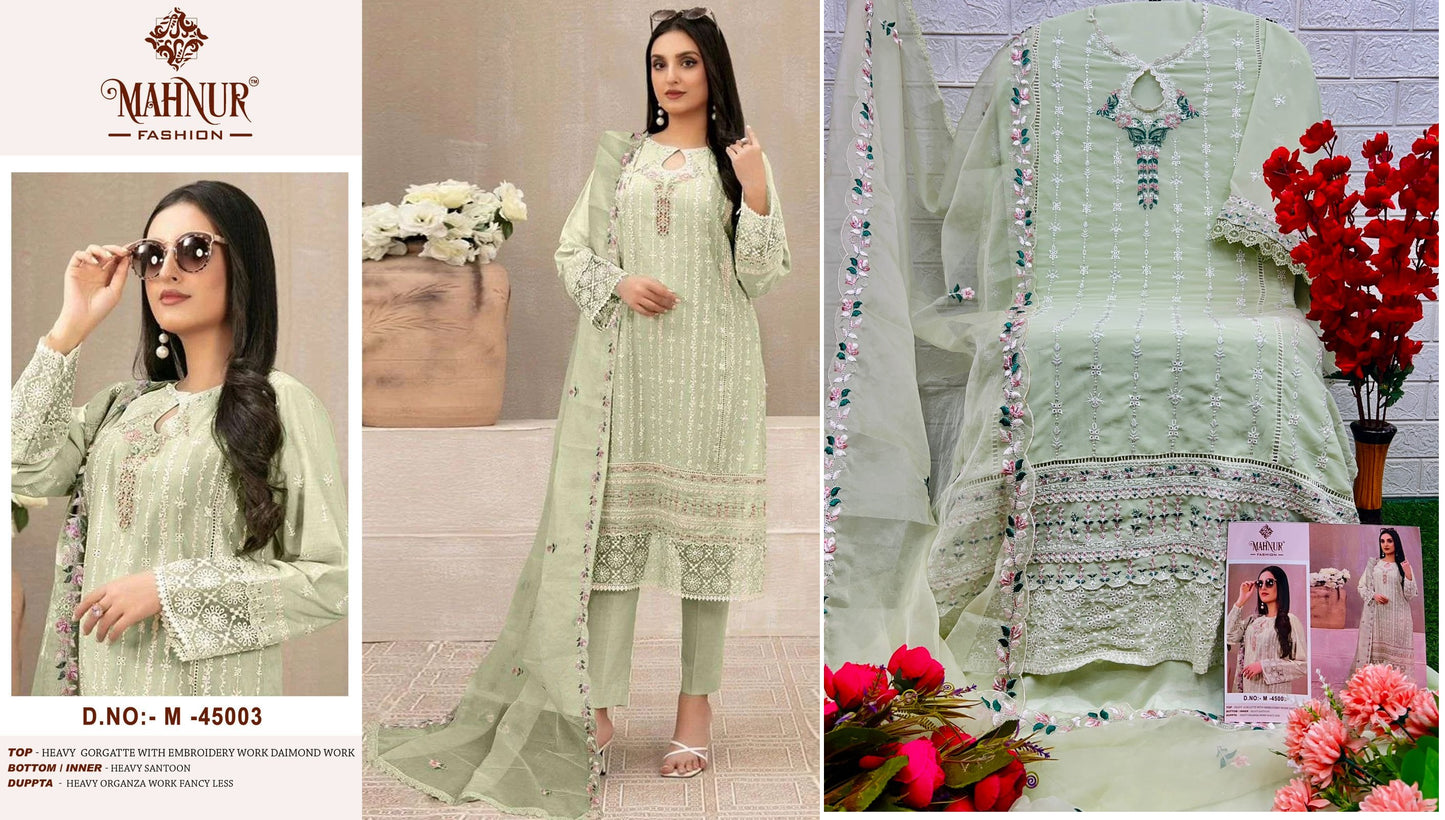 45003 Vol 45 Mahnur Pakistani Salwar Suits