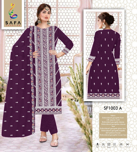 1003A Safa Creation Pakistani Salwar Suits