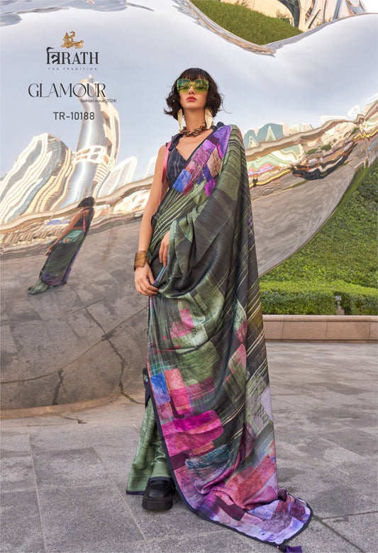 10188 Glamour Trirath Sarees