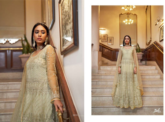 3010 Sabhyata Bela Fashion Unstitched Suits