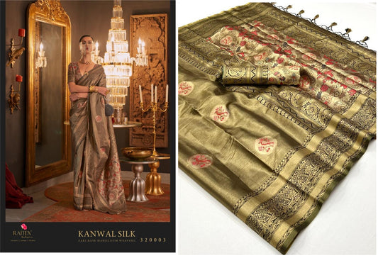 320003 Kanwal Silk Rajtex Sarees