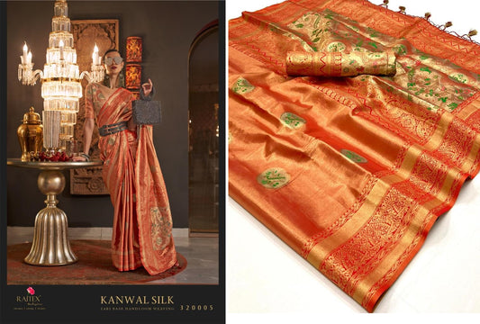 320005 Kanwal Silk Rajtex Sarees