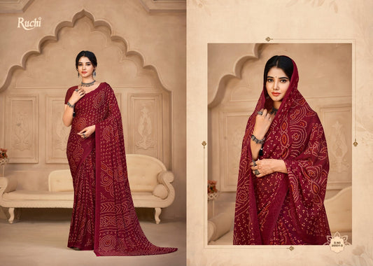 26501D Star Vol 134 Ruchi Chiffon Sarees