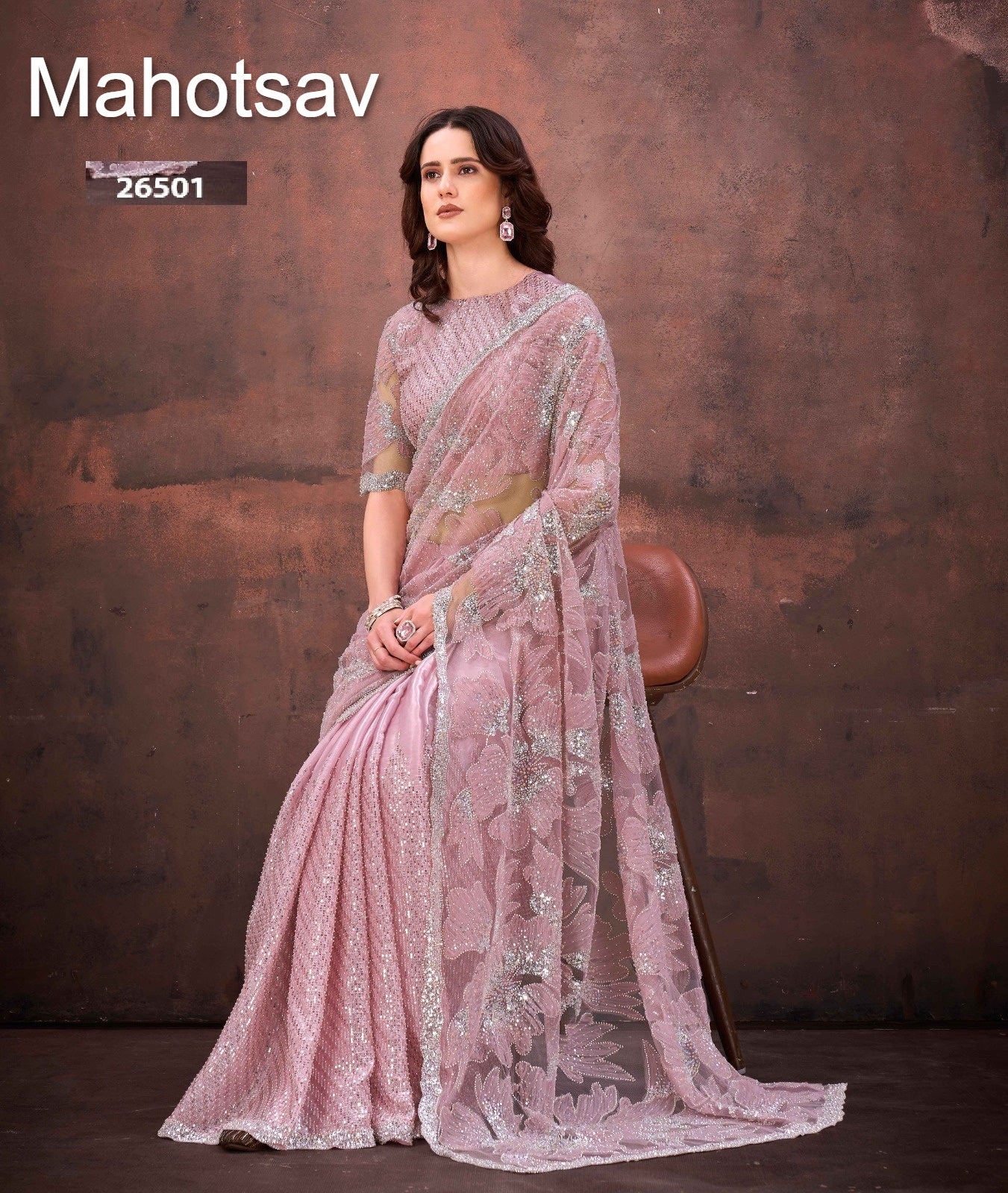 26501 Mohmanthan 26500 Aureliaa Mahotsav Jimmy Choo Sarees