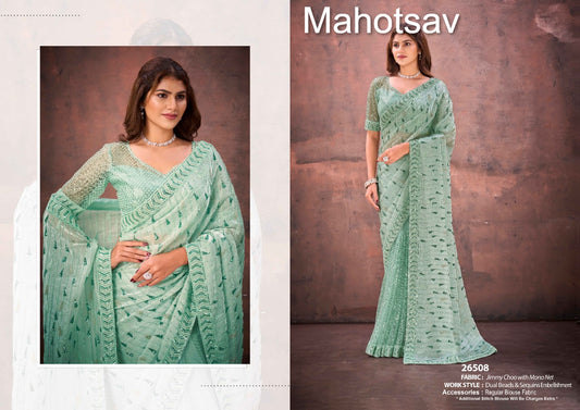 26508 Mohmanthan 26500 Aureliaa Mahotsav Jimmy Choo Sarees