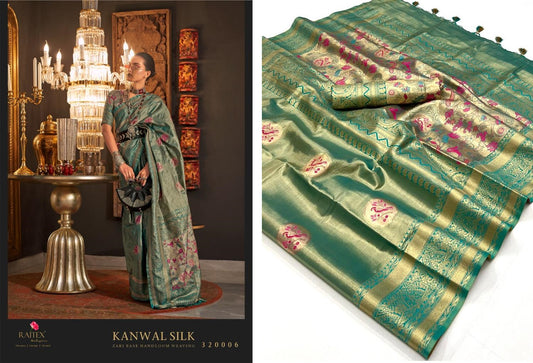 320006 Kanwal Silk Rajtex Sarees