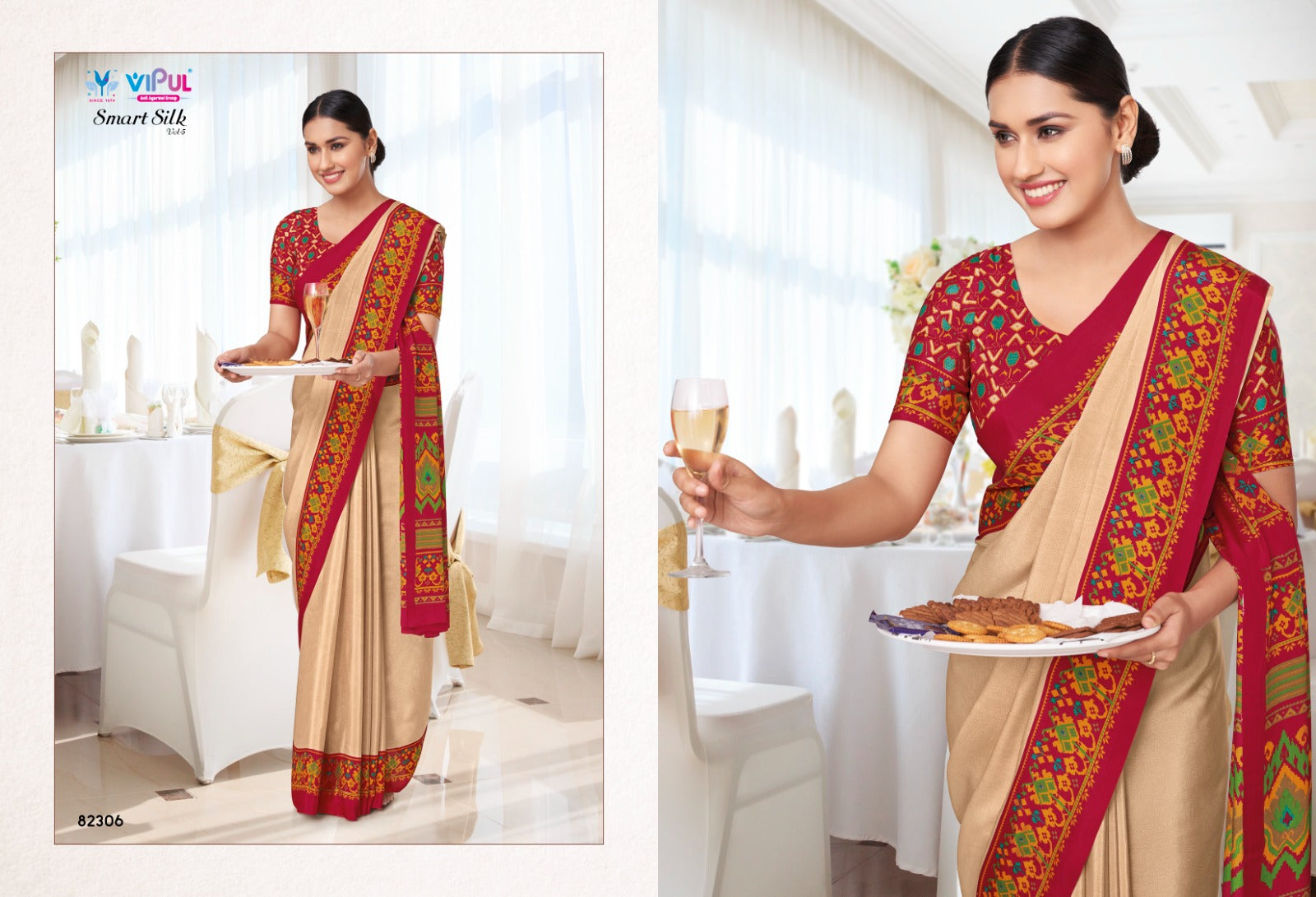 82306 Smart Silk Vol 5 Vipul Sarees