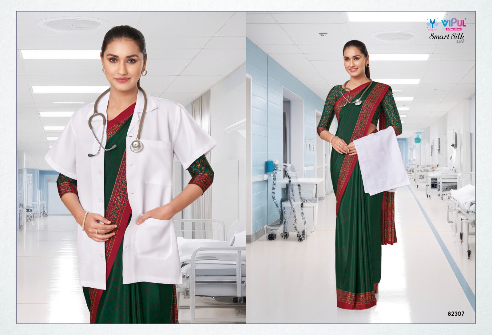 82307 Smart Silk Vol 5 Vipul Sarees