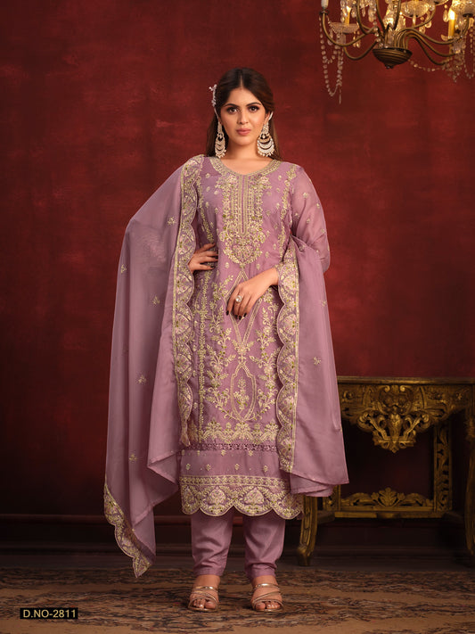 2811 Vol 28 Twisha Unstitched Suits
