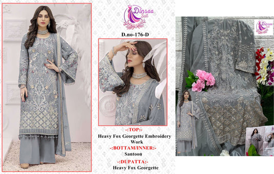 176D Dinsaa Suit Pakistani Salwar Suits