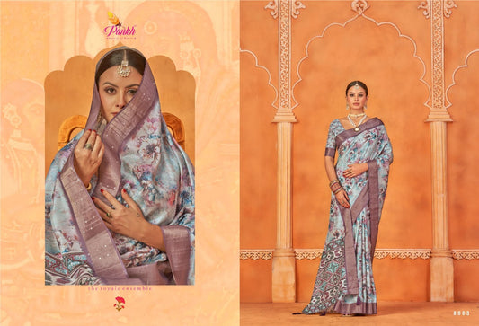 8003 Sakhi Pankh Sarees