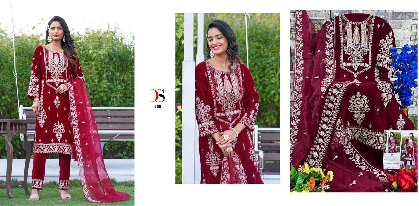 358 Deepsy Pakistani Salwar Suits
