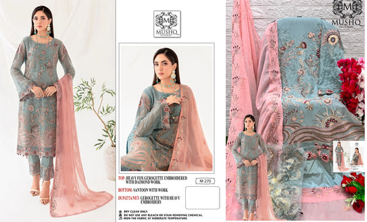 270 Mushq Pakistani Salwar Suits