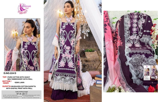 224D Dinsaa Suit Pakistani Salwar Suits