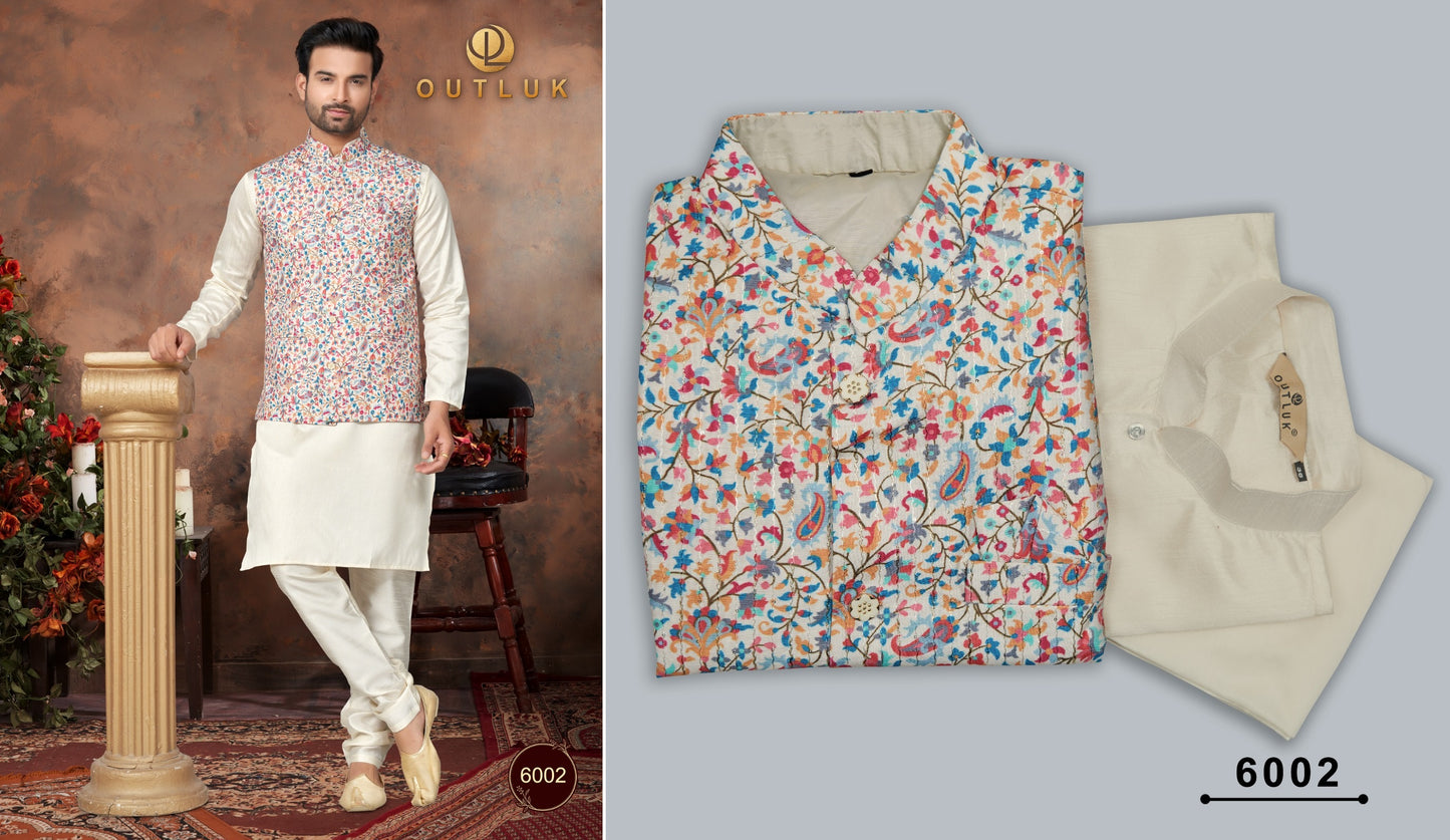 6002 Wedding Collection Vol 6 Outluk Mens Kurta Pyjama