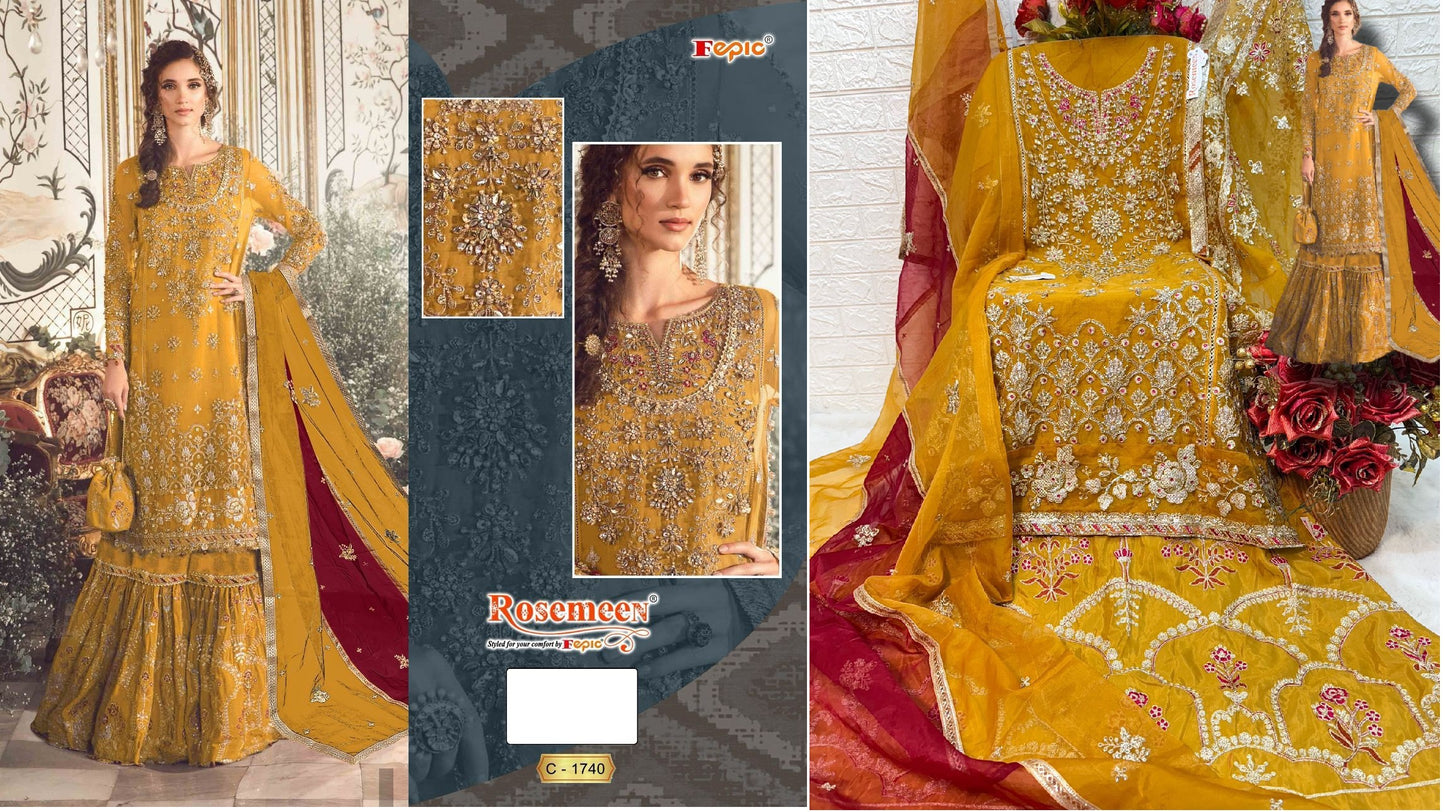 1740 Fepic Pakistani Salwar Suits