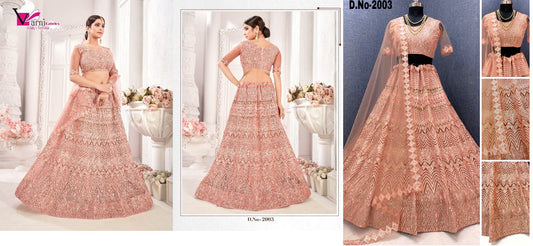 2003 Zeeya Nasrin Varni Fabrics Lehenga Choli