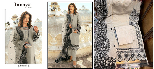 7773C Inaya Vol 1 Mehboob Tex Pakistani Readymade Suits