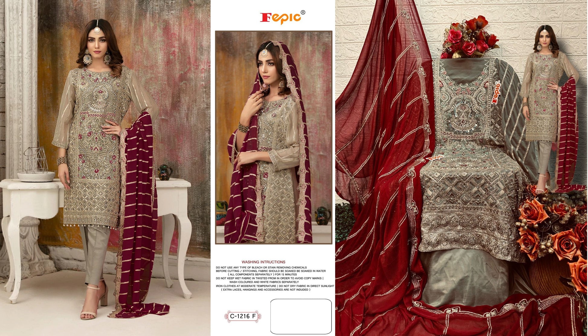 1216F Fepic Pakistani Salwar Suits
