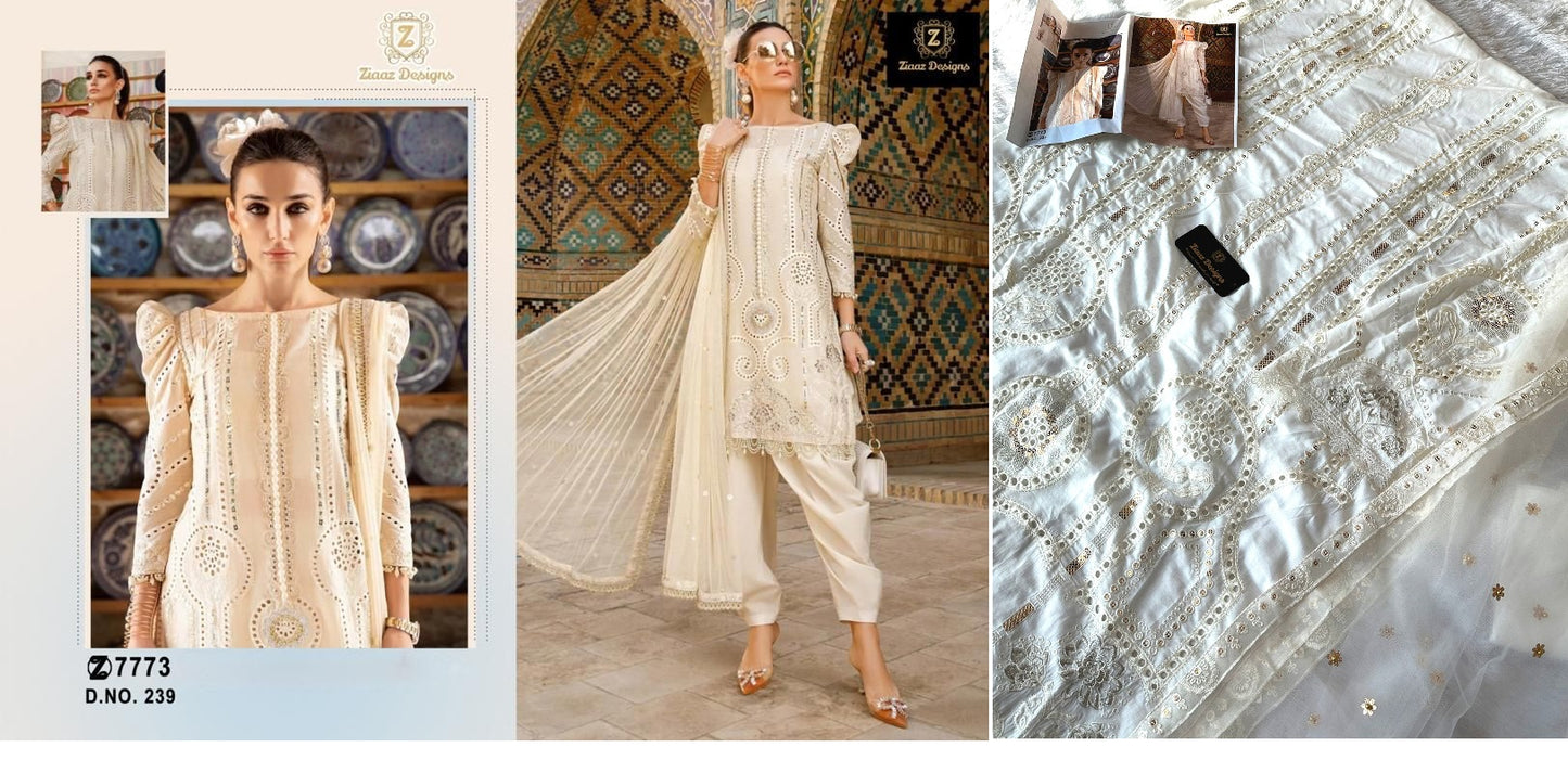 239 Ziaaz Designs Pakistani Salwar Suits