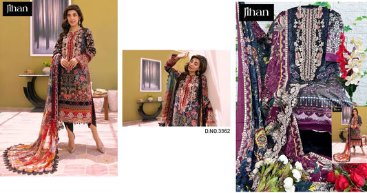 3362 Jihan Pakistani Salwar Suits