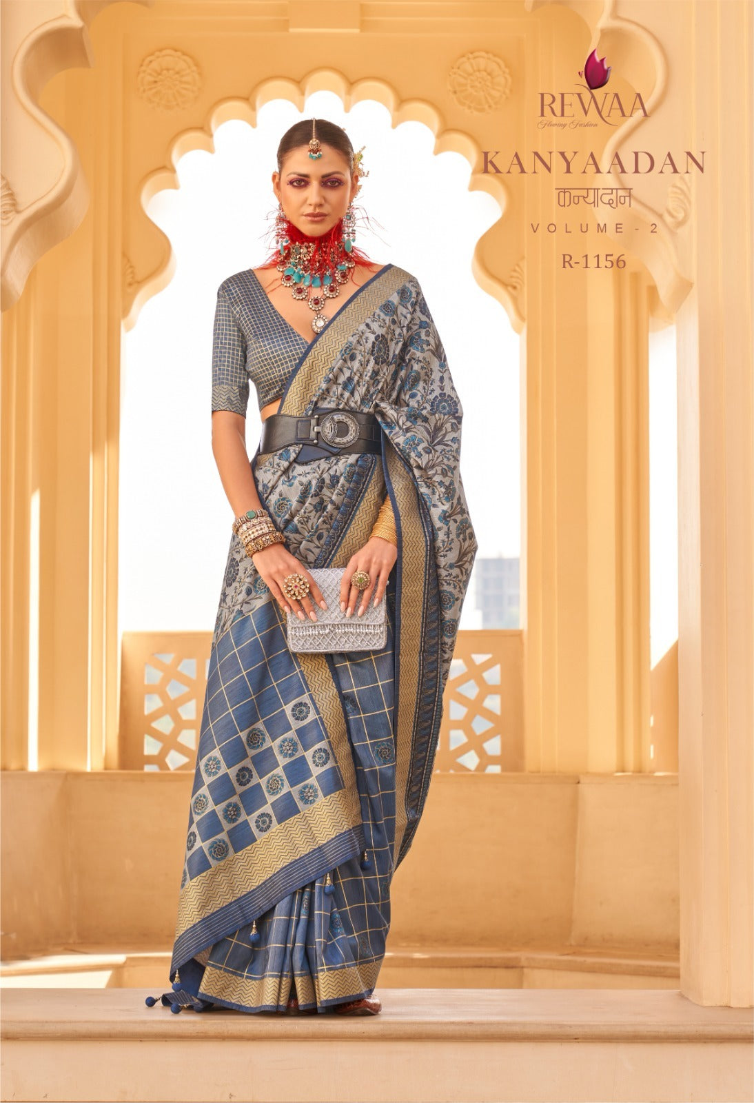 1156 Kanyaadan Vol 2 Rewaa Sarees