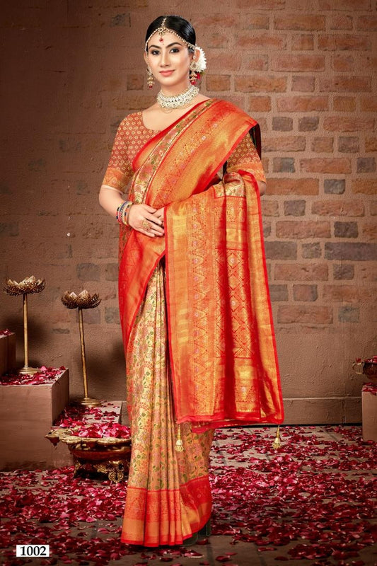 1002 Sheela Vol 32 Bunawat Sarees
