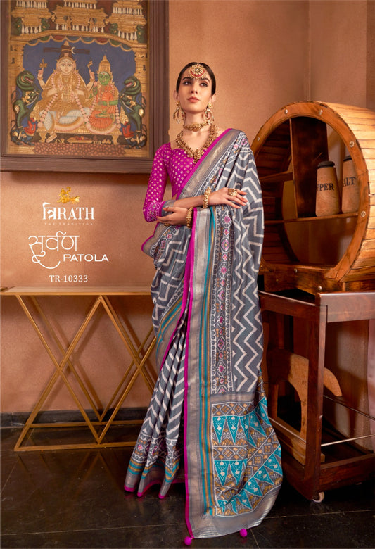 10333 Suwarna Trirath Sarees